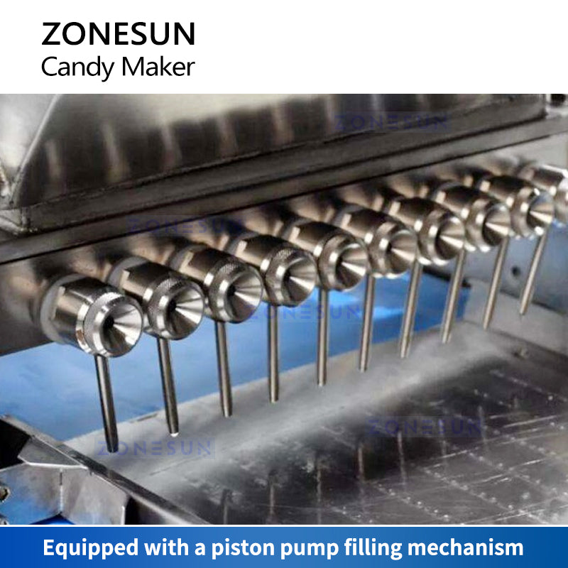 ZONESUN ZS-FM7C Semi-automatic Candy Chocolate Making Machine