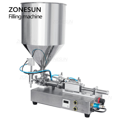 ZONESUN ZS-GTCP1 Pneumatic Paste Filling Machine With Ceramic Cylinder