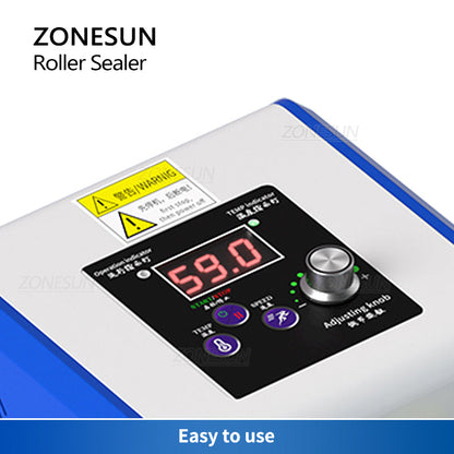 ZONESUN ZS-GLF1P Portable Composite Bag Roller Sealing Machine