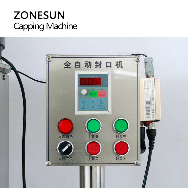 ZONESUN ZS-XG440E Automatic Beer Bottle Capping Machine Crown Capper