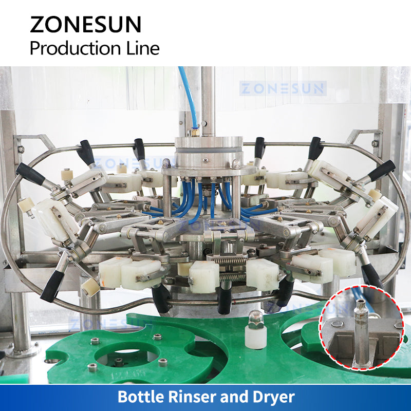 ZONESUN ZS-FALU3 Automatic Paste Filling Capping Labeling Production Line