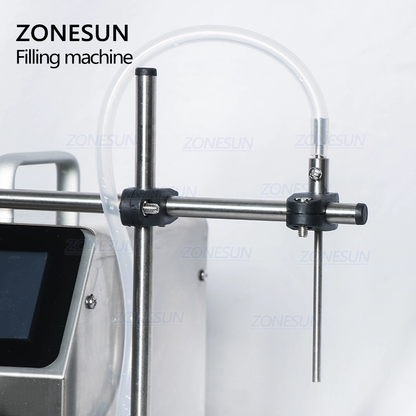 ZONESUN ZS-YTPP6001 Riempitrice di liquidi con pompa peristaltica semiautomatica da 1-100 ml 