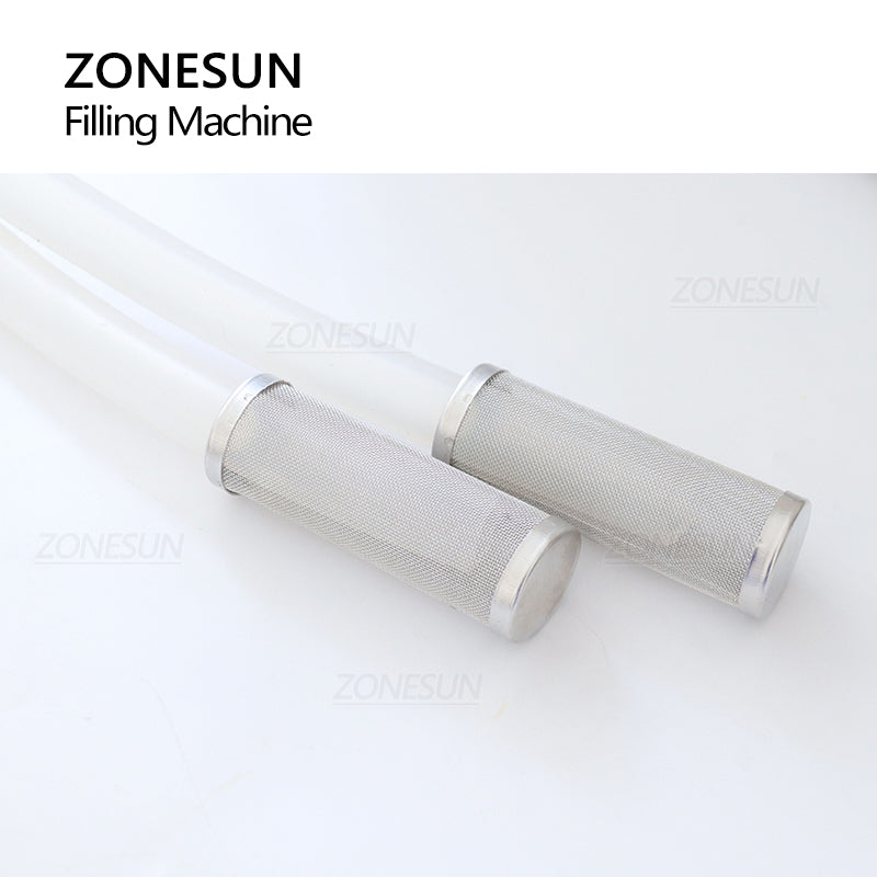 ZONESUN ZS-YTPPR2 Semi-automatic 2 Nozzles Peristaltic Pump Liquid Filling Machine