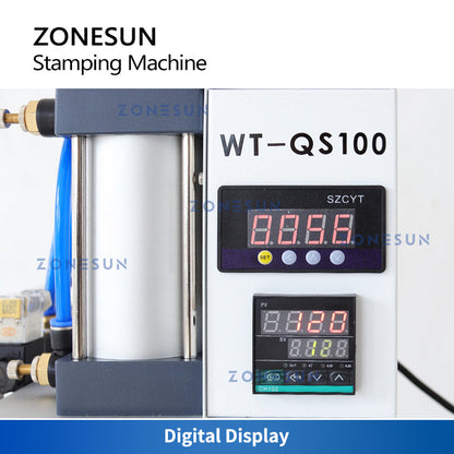 ZONESUN ZS-QS100 Pneumatic Hot Stamping Machine