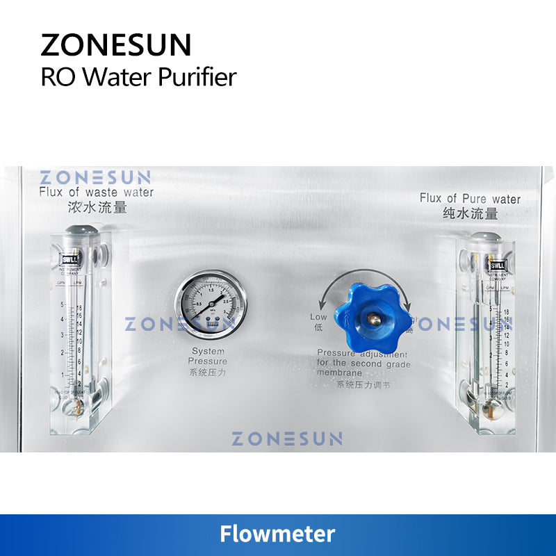 ZONESUN Reverse Osmosis Water Purifier