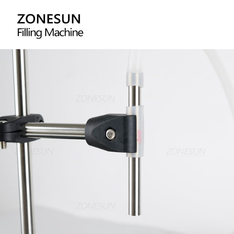 ZONESUN ZS-DPYT320 Pesatrice di riempimento di liquidi con pompa a diaframma semiautomatica