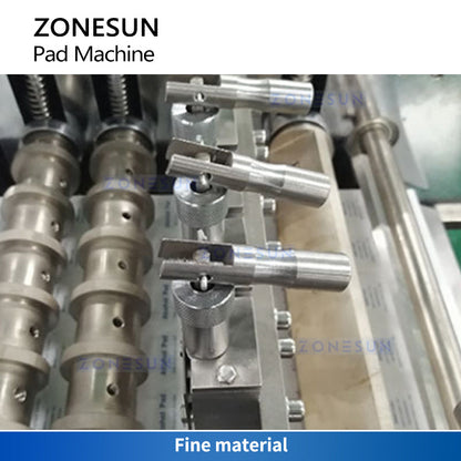 ZONESUN ZS-ZMJ1 Automatic Horizontal Alcohol Pre Pads Packaging Machine