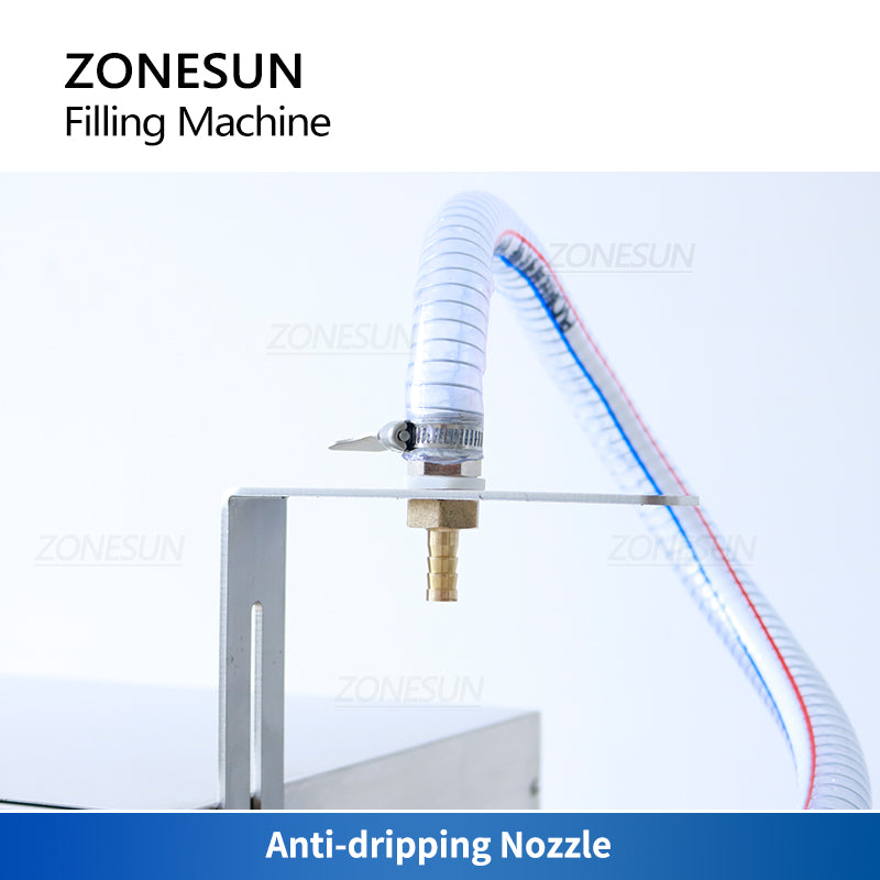 ZONESUN ZS-GFK17C Semi-automatic Diaphragm Pump Liquid Filling Machine