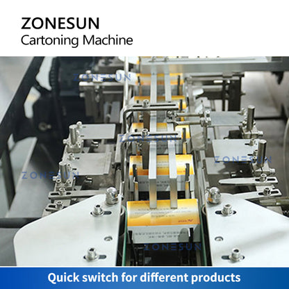 ZONESUN ZS-BP130D Confezionatrice orizzontale automatica per sigillare cartoni 