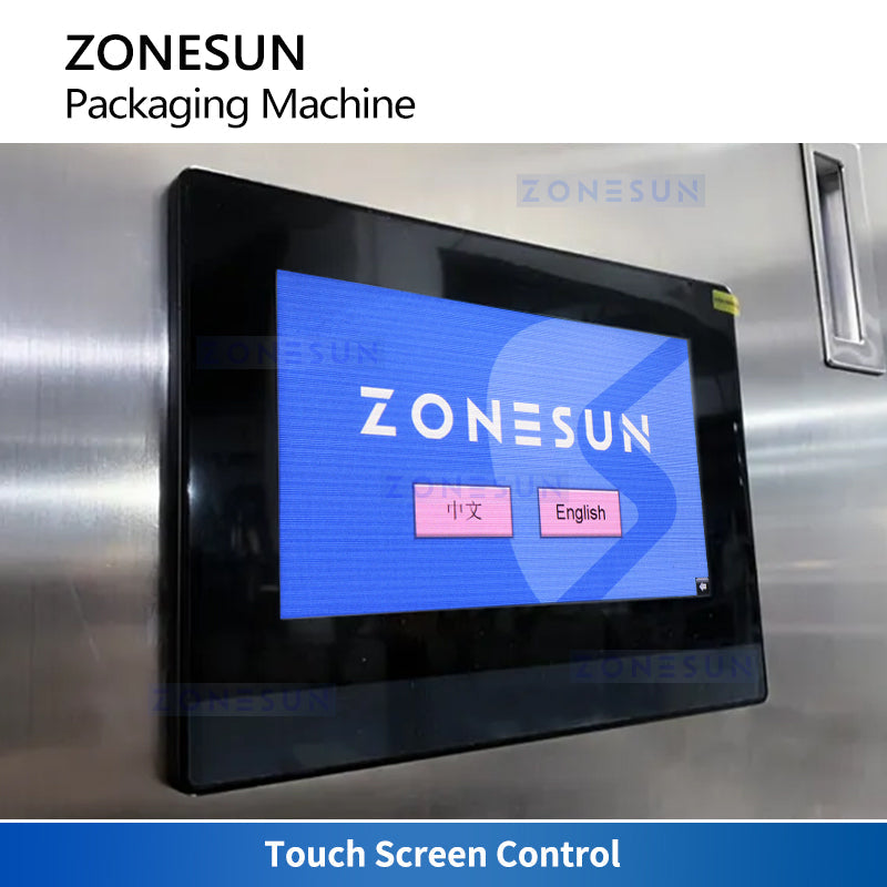 ZONESUN ZS-SJB90 Máquina envasadora automática de bolsas de té piramidales VFFS 