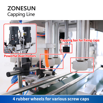 ZONESUN ZS-XG6100C Automatic Screwing Capping Machine