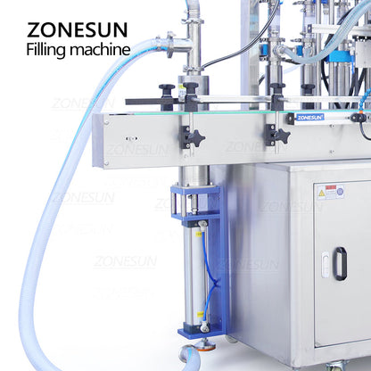 ZONESUN ZS-YTCT4P Automatic Constant Temperature Paste Feeding Filling Machine