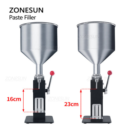 ZONESUN ZS-MGT1S Manual Paste Filling Machine