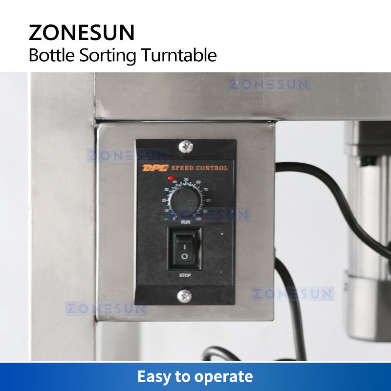 ZONESUN ZS-LP800N Bottle Unscrambler For Production Line