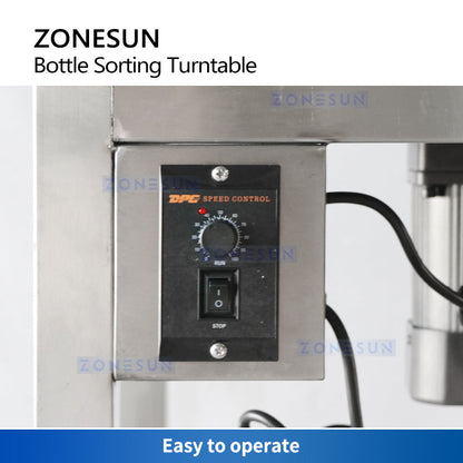 ZONESUN ZS-LP800N Bottle Unscrambler For Production Line