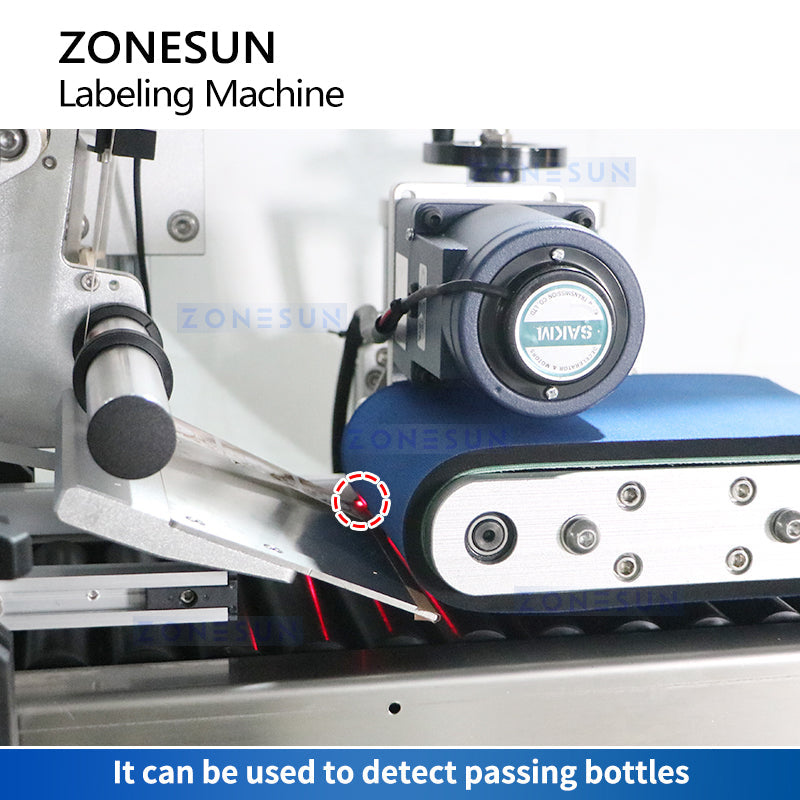 ZONESUN ZS-TB800 High Speed Automatic Small Round Bottle Labeling Machine