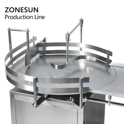 ZONESUN ZS-FAL180P5 Macchina di riempimento e tappatura di liquidi per bottiglie piccole a 4 ugelli