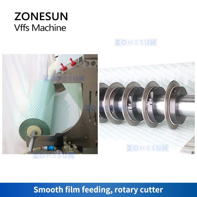 ZONESUN ZS-FSL12 Automatic VFFS 12 Lanes Granule Filling Sealing Machine