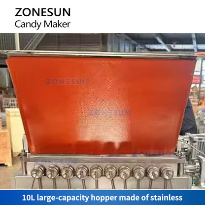 ZONESUN ZS-FM7C Semi-automatic Candy Chocolate Making Machine