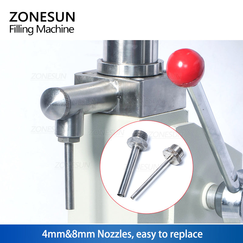 ZONESUN ZS-A03 50/100ML Manual Paste Filling Machine