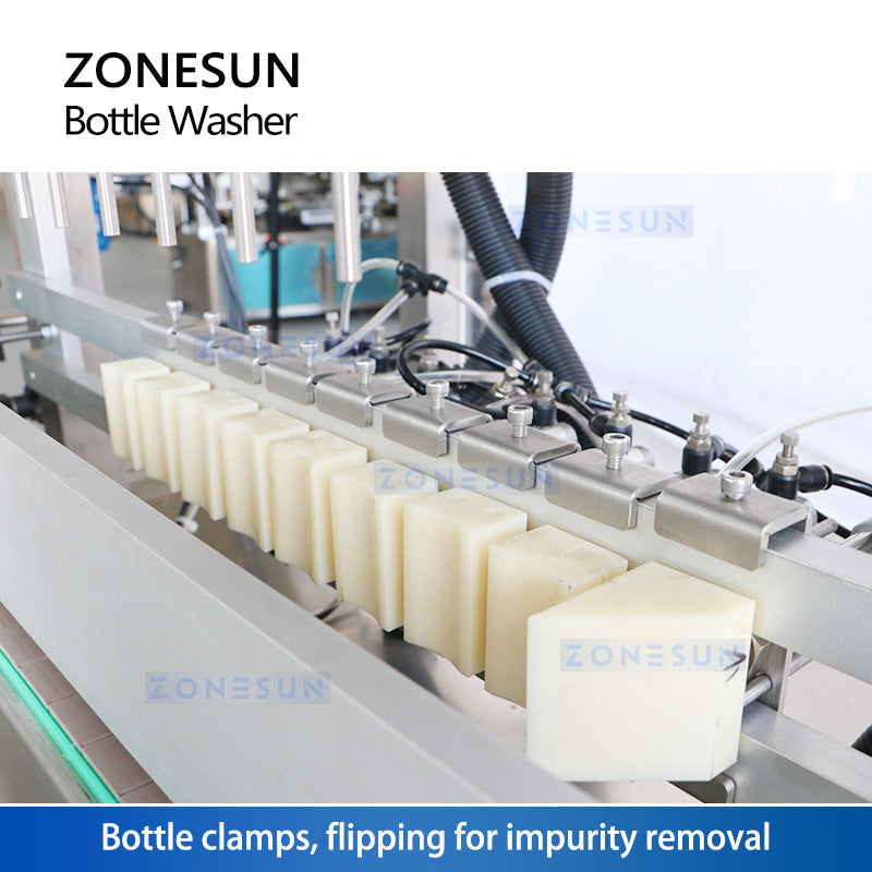 ZONESUN ZS-XPJ8 Automatic 8 Heads Anion Rinsing Machine