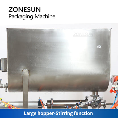 ZONESUN ZS-FS600 Confezionatrice automatica per gelato a tazza, riempitrice per pasta, sigillatrice 