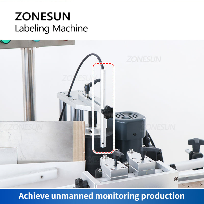 ZONESUN ZS-TB260S Automatic Round Bottle Double Side Labeling Machine