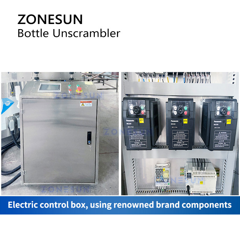 ZONESUN ZS-LPE2000 Automatic High Speed Bottle Unscrambler Sorting Machine