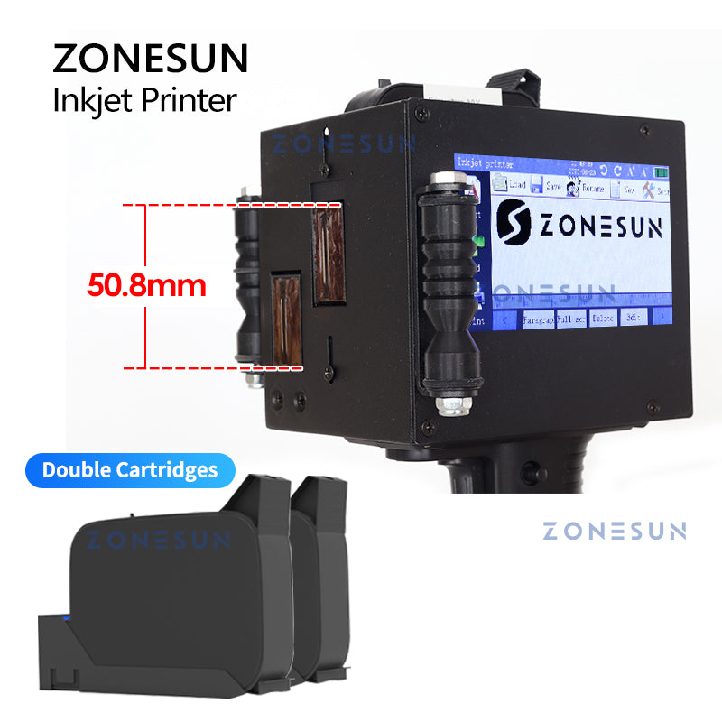 ZONESUN ZS-HIP508 Handheld Multilingual Inkjet Printing Machine