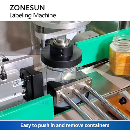 ZONESUN ZS-TB550V Automatic Polygon Bottle Labeling Machine