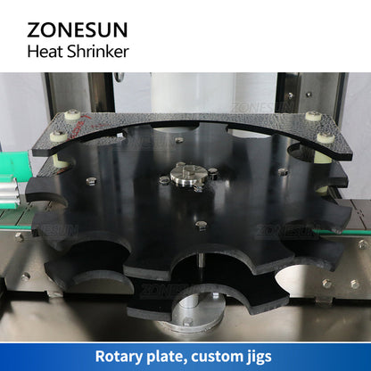 ZONESUN ZS-CSM1 Automatic Bottle Neck Cover Heat Shrinking Sealing Machine