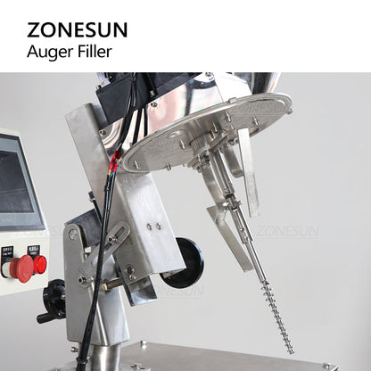 ZONESUN ZS-FM100P 0.1-100g Semi-automatic Powder Filling Machine