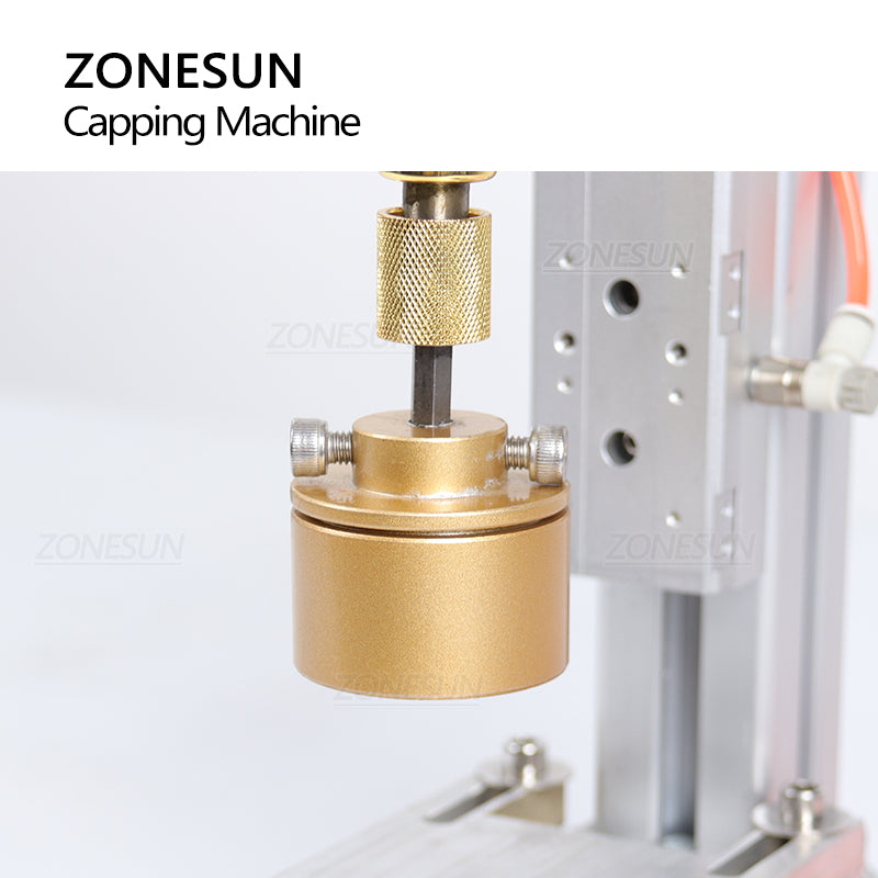 ZONESUN ZS-XGPZ1 Tabletop Pneumatic Capping Machine