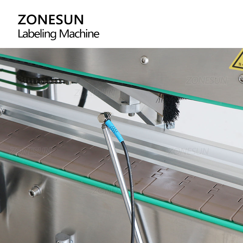 ZONESUN ZS-TB301 Automatic Double Label in Single Side Square Bottle Double Sides Labeling Machine