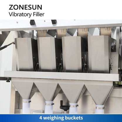 Riempitrice automatica per pesatura di particelle ZONESUN ZS-GW5 