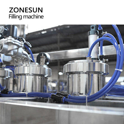 ZONESUN ZS-DG4 Beer Equipressure Foamy Liquid Filling Machine