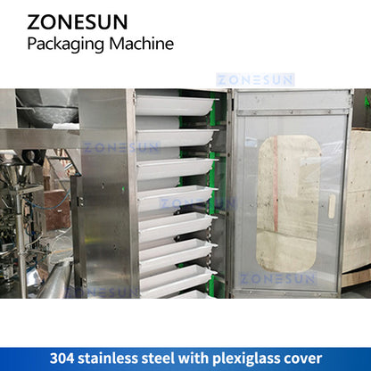 ZONESUN ZS-GW160 Automatic Vertical Form Granule Filling Sealing Machine