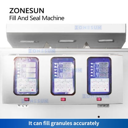 ZONESUN ZS-AFS04 Automatic Premade Pouch Granule Filling Sealing Machine