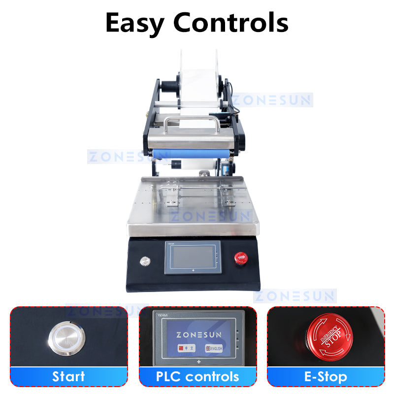 ZONESUN ZS-TB4 Etichettatrice manuale per superfici piane 