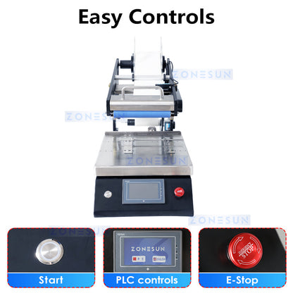 ZONESUN ZS-TB4 Manual Flat Surface Labeling Machine