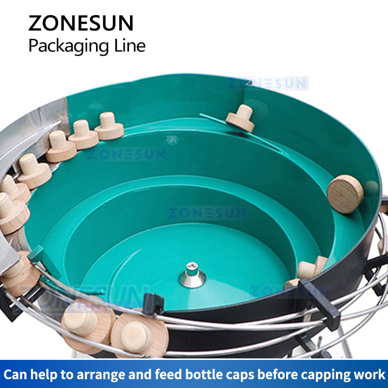 ZONESUN ZS-FAL180Z5 Automatic Magnetic Pump Liquid Filling Capping Shrinking Labeling Production Line