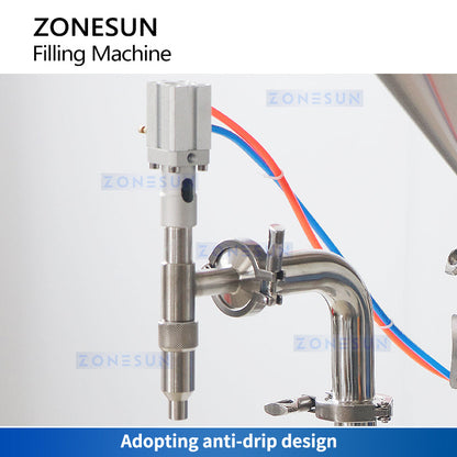 ZONESUN ZS-GTMP30L Semi-automatic Magnetic Pump Liquid Filling Machine