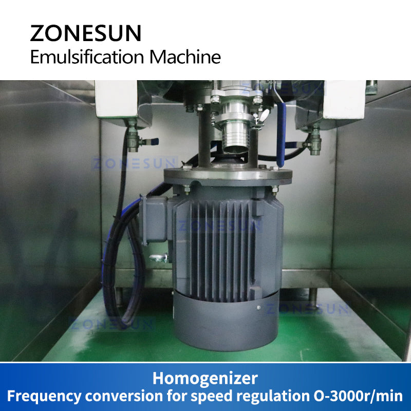 ZONESUN ZS-EM300 Emulsionatrice per miscelazione sotto vuoto 