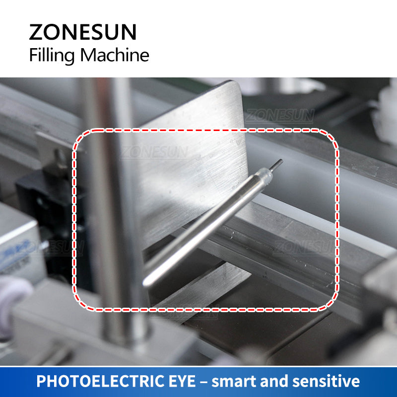 ZONESUN ZS-DTMP4AL Automatic Magnetic Pump Liquid  Filling Machine Vial Filler