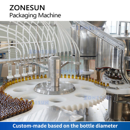 ZONESUN ZS-AFC12P Automatic Oral Bottle Liquid Filling Capping Machine