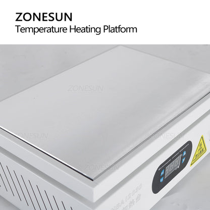 ZONESUN Digital Manual Cellophane Wrapping Machine