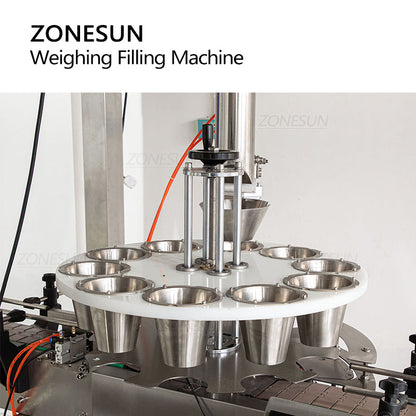 ZONESUN ZS-QGF10 Granule Feeding Weighing Filling Machine