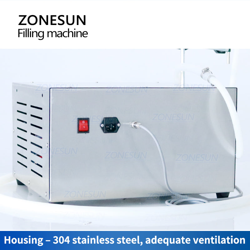 ZONESUN ZS-YTPPR1 Semi Automatic Large Flow Glue Peristaltic Pump Liquid Filling Machine