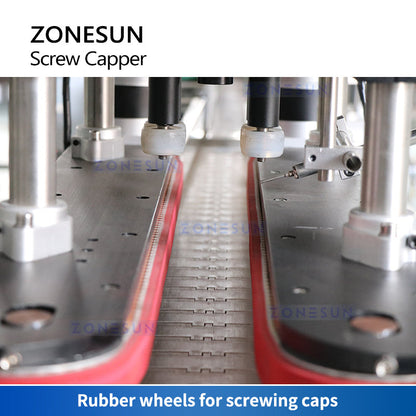 ZONESUN ZS-XG440S Automatic Servo Motor Capping Machine