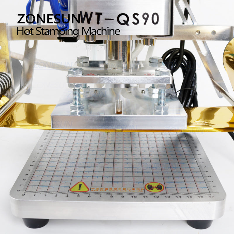 ZONESUN ZS-QS90 Pneumatic Hot Stamping Machine